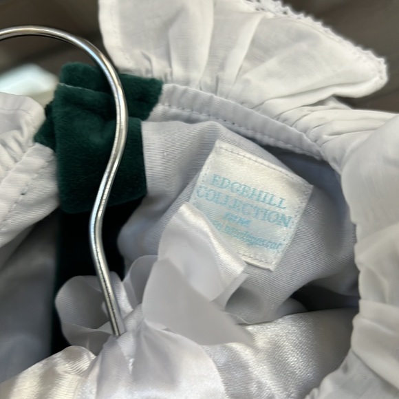 Edgehill Collection Velvet Dress With Lace - Picture 8 of 9